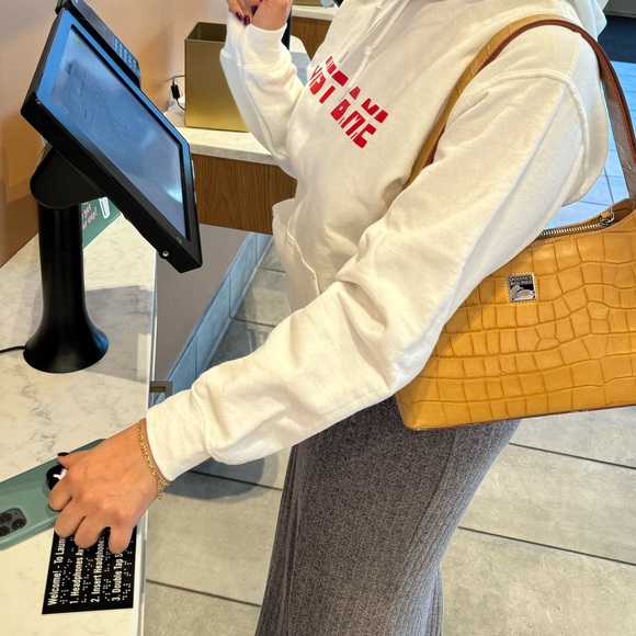 A Unisex Hoodie That represents Being yourself. Read as “Just Being Me” - Picture 2 of 4